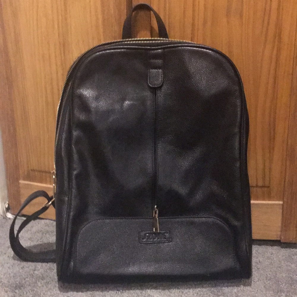 S-ZONE Women Genuine Leather Backpack